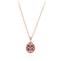 Necklace Tsars Collection Woman Alexandra in Silver Cristallo ALP1689RPU - ALP1689RPU